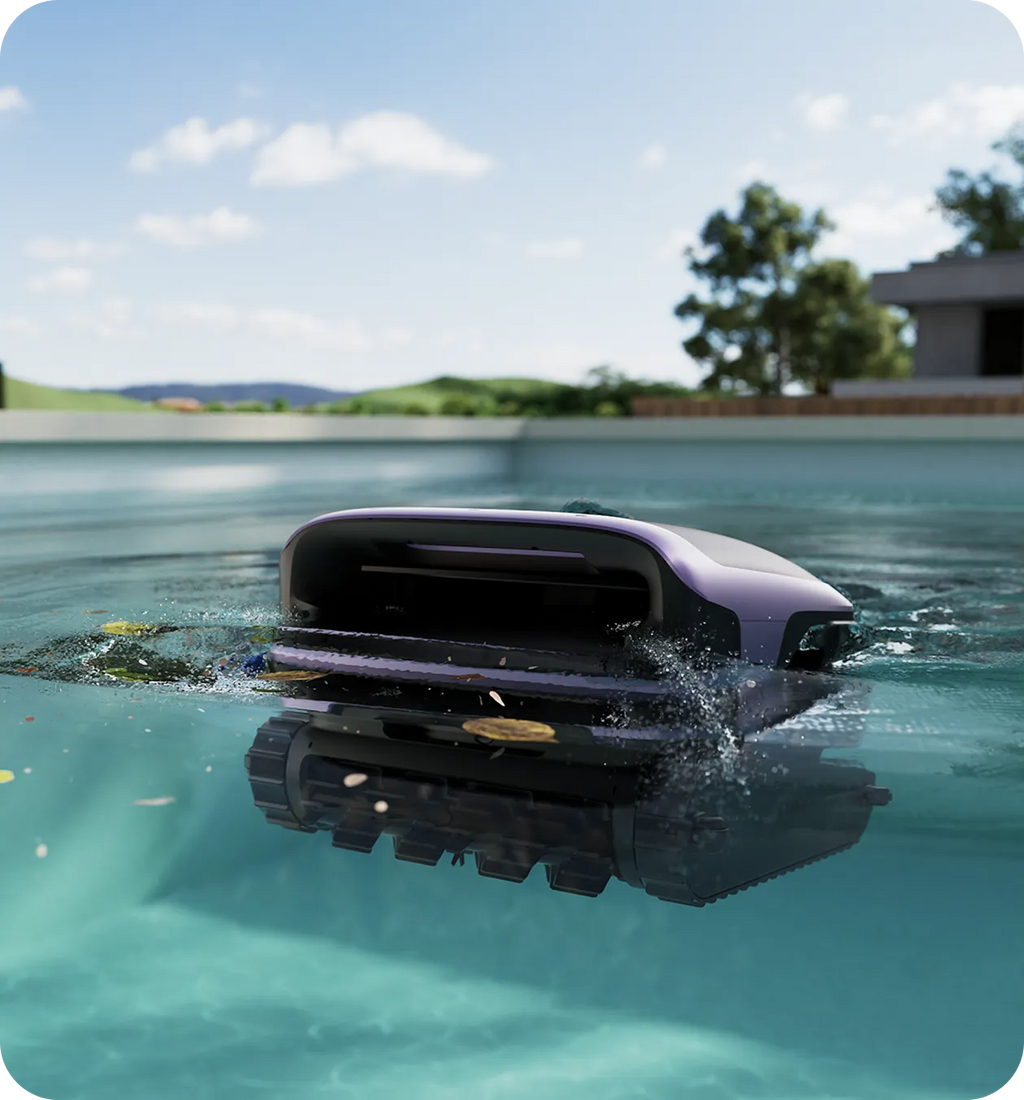 Pool Vacuum Robot, 360° Top-to-Bottom Cleaning